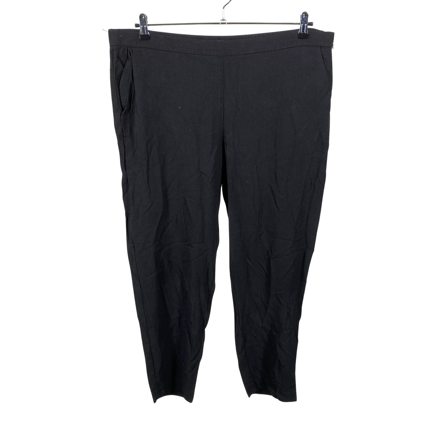 Naisten Eileen Fisher - Kangashousut, koko 48 - Musta (1)