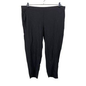 Naisten Eileen Fisher - Kangashousut, koko 48 - Musta (1)