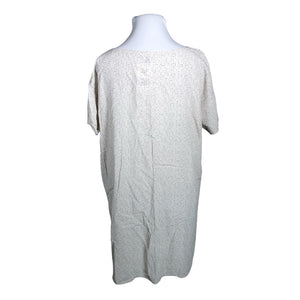 Naisten Eileen Fisher - Sifonkimekko, koko 48 - Luonnonvalkoinen (2)