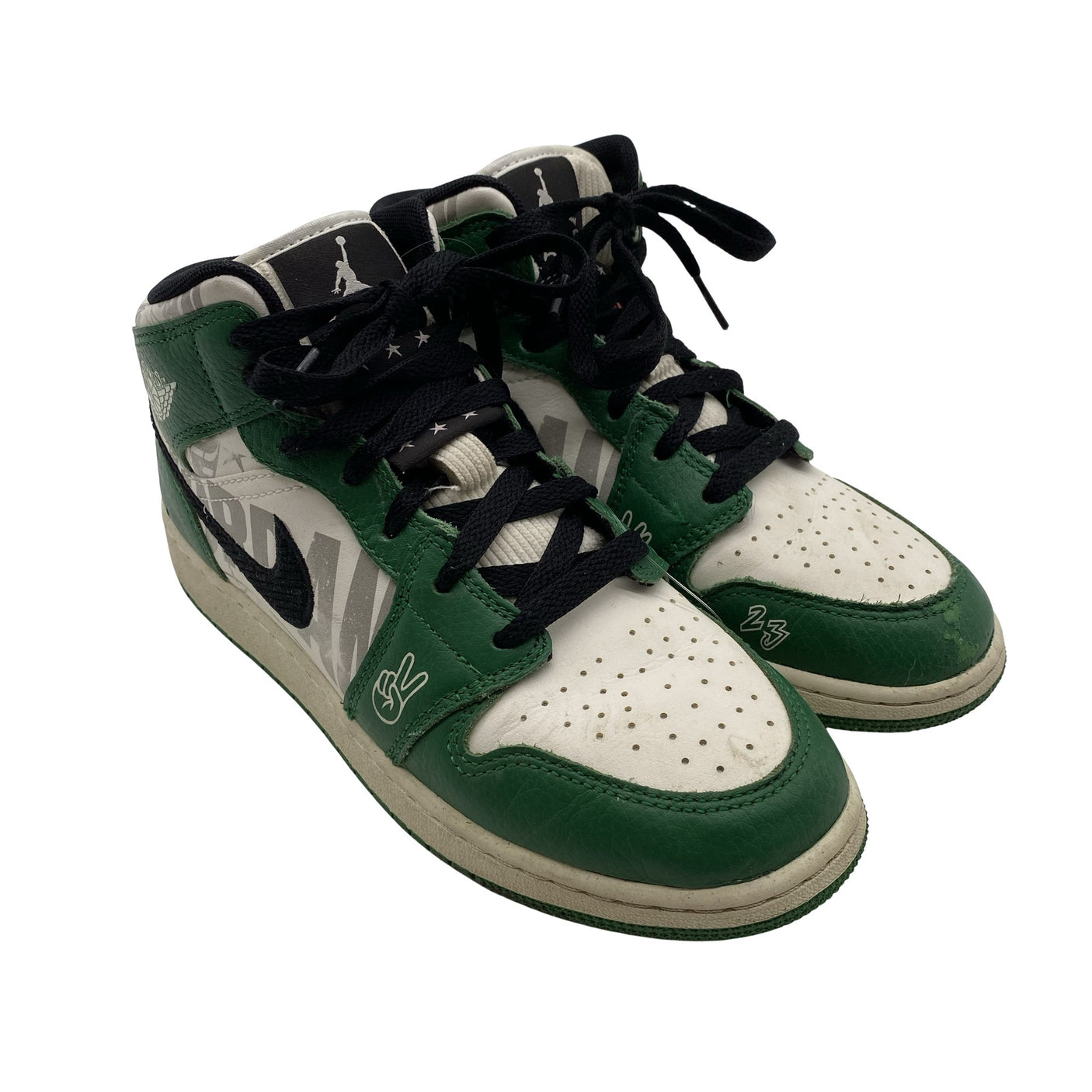 Unisex Jordan (Nike) - Tennarit, koko 38 - Vihreä (2)