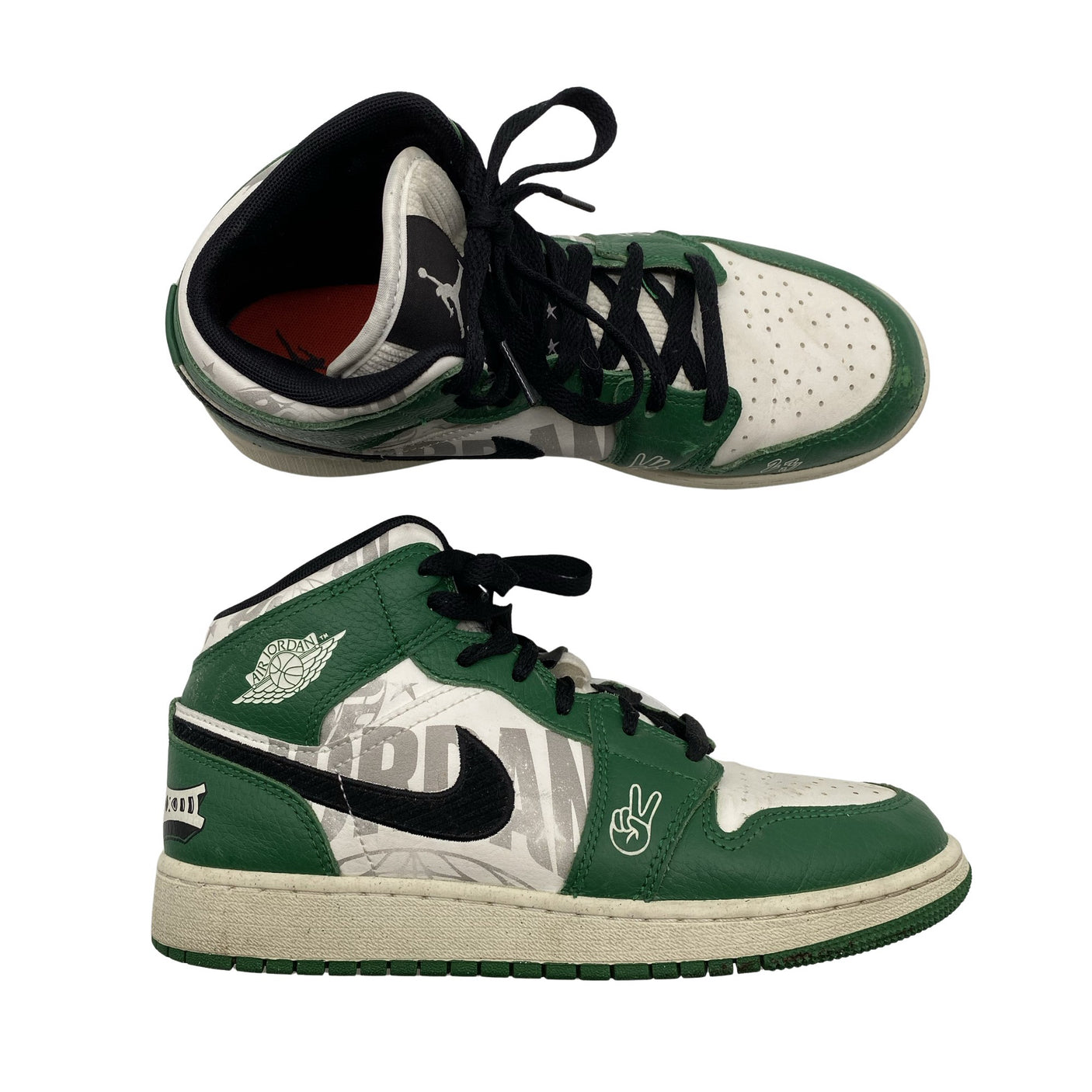 Unisex Jordan (Nike) - Tennarit, koko 38 - Vihreä (1)