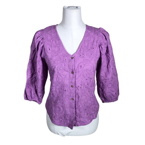 Naisten Selected - Pusero, koko 34 - Violetti (1)