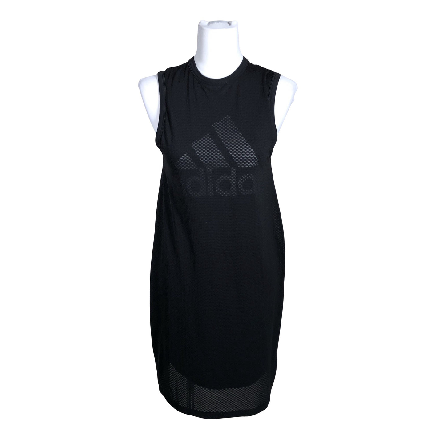 Naisten Adidas - Trikoomekko, koko 32 - Musta (1)