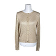 Naisten Your Face - Neuletakki, koko 38 - Beige ()