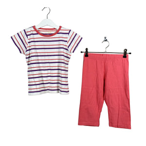 Tyttöjen Name It - Caprileggingsit, koko 110 - 116 - Pinkki (1)