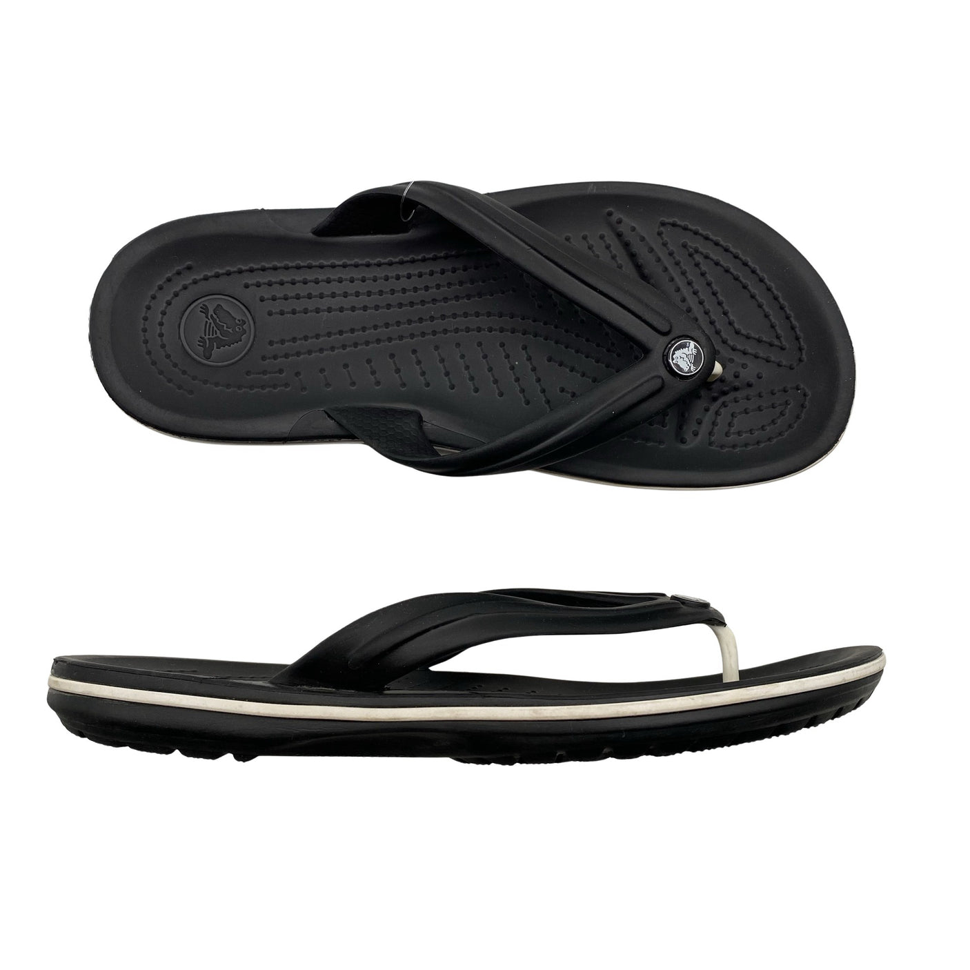 Unisex Crocs - Rantasandaalit, koko 39 - Musta (1)