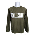 Naisten R-collection - Collegepaita, koko 38 - Vihreä ()