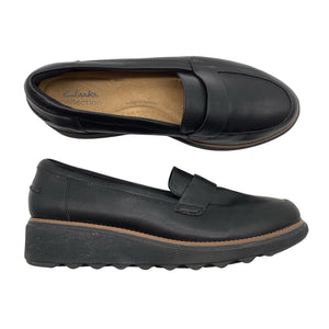 Naisten Clarks - Loaferit, koko 40 - Musta (1)