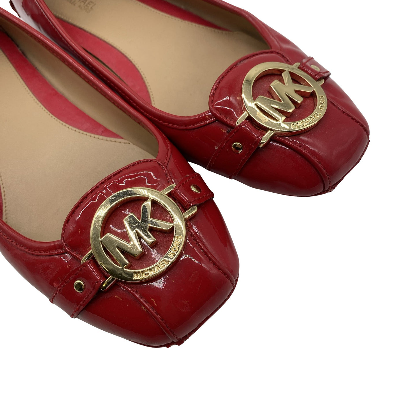 Naisten Michael Kors - Ballerinat, koko 39 - Punainen (2)