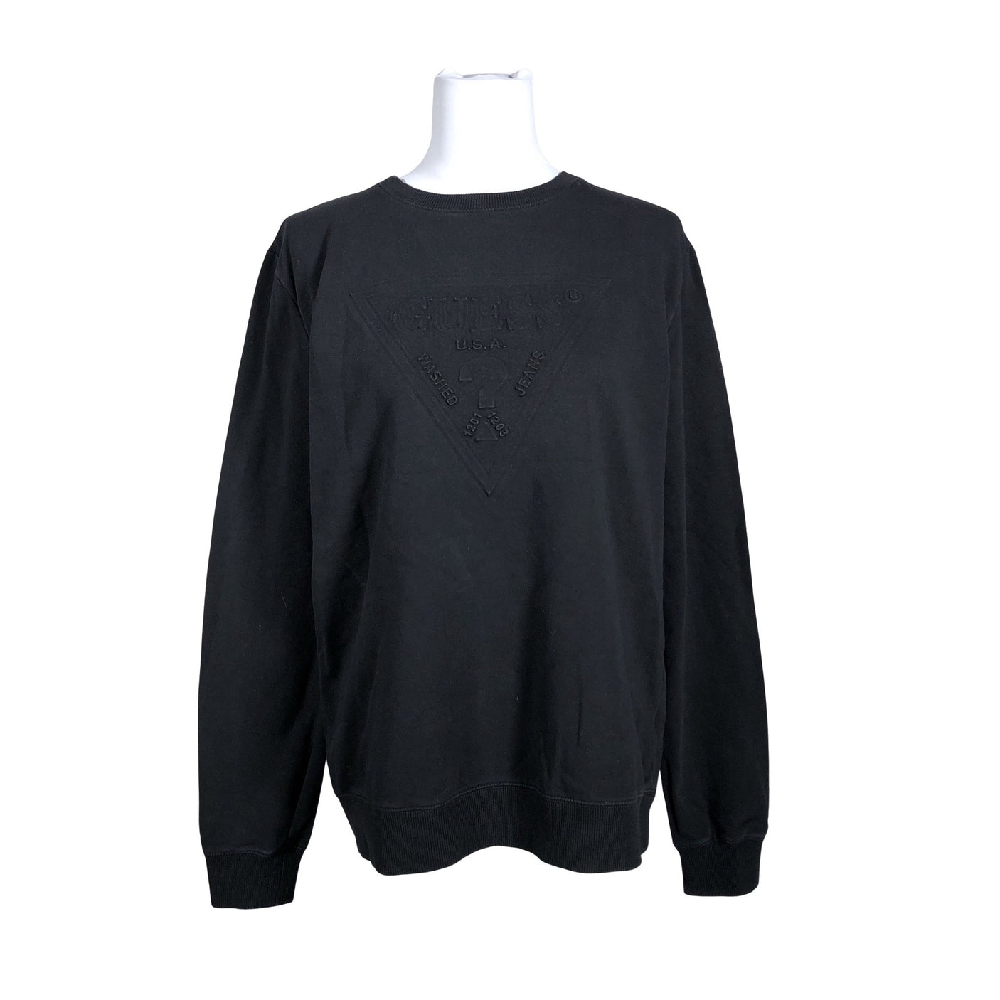 Naisten Guess - Collegepaita, koko 40 - Musta (1)