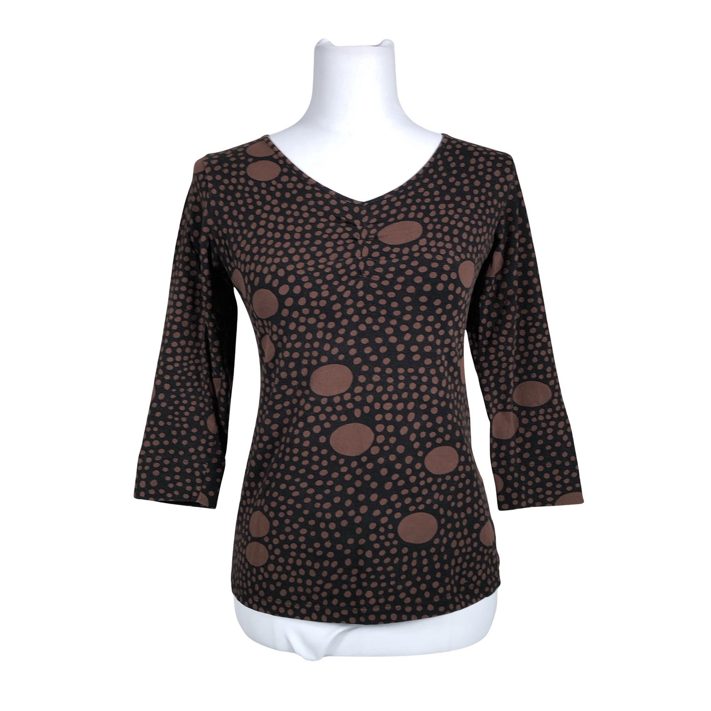 Naisten Marimekko - Trikoopaita, koko 38 - Ruskea (1)