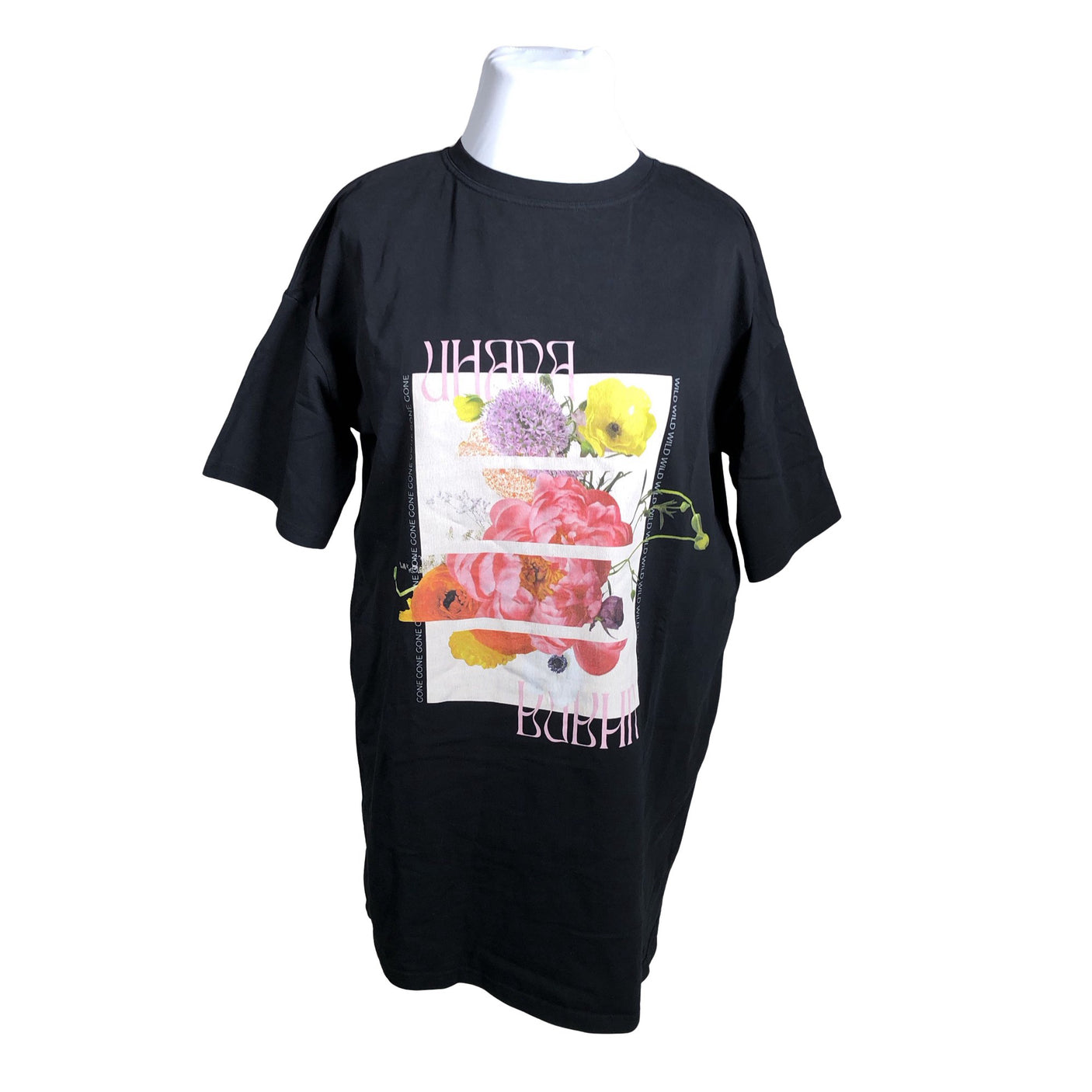 Naisten Uhana Design - T-paita, koko 42 - Musta (1)
