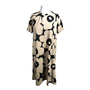 Naisten Marimekko - Trikoomekko, koko 42 - Ruskea (1)