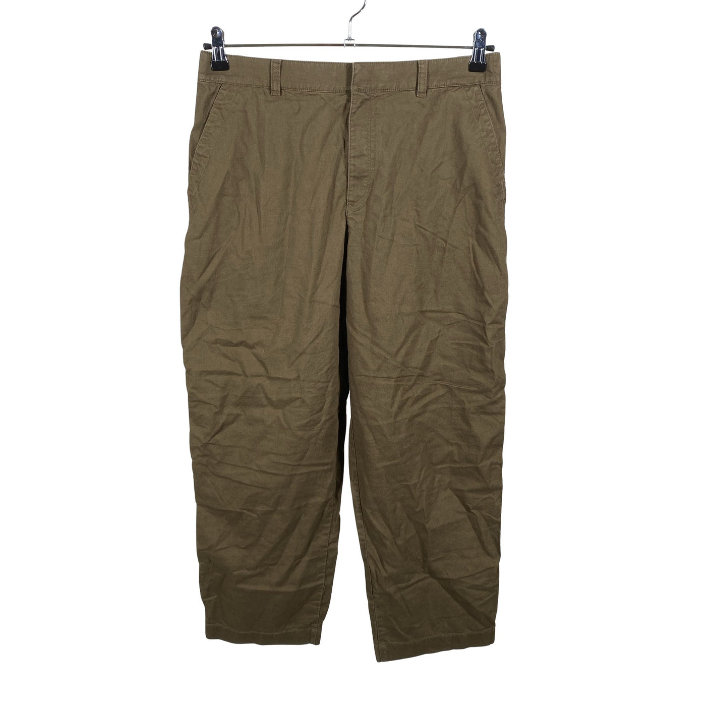 Naisten Uniqlo - Kangashousut, koko 40 - Ruskea (1)