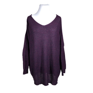 Naisten Yours - Neulepaita, koko 50 - Violetti (1)