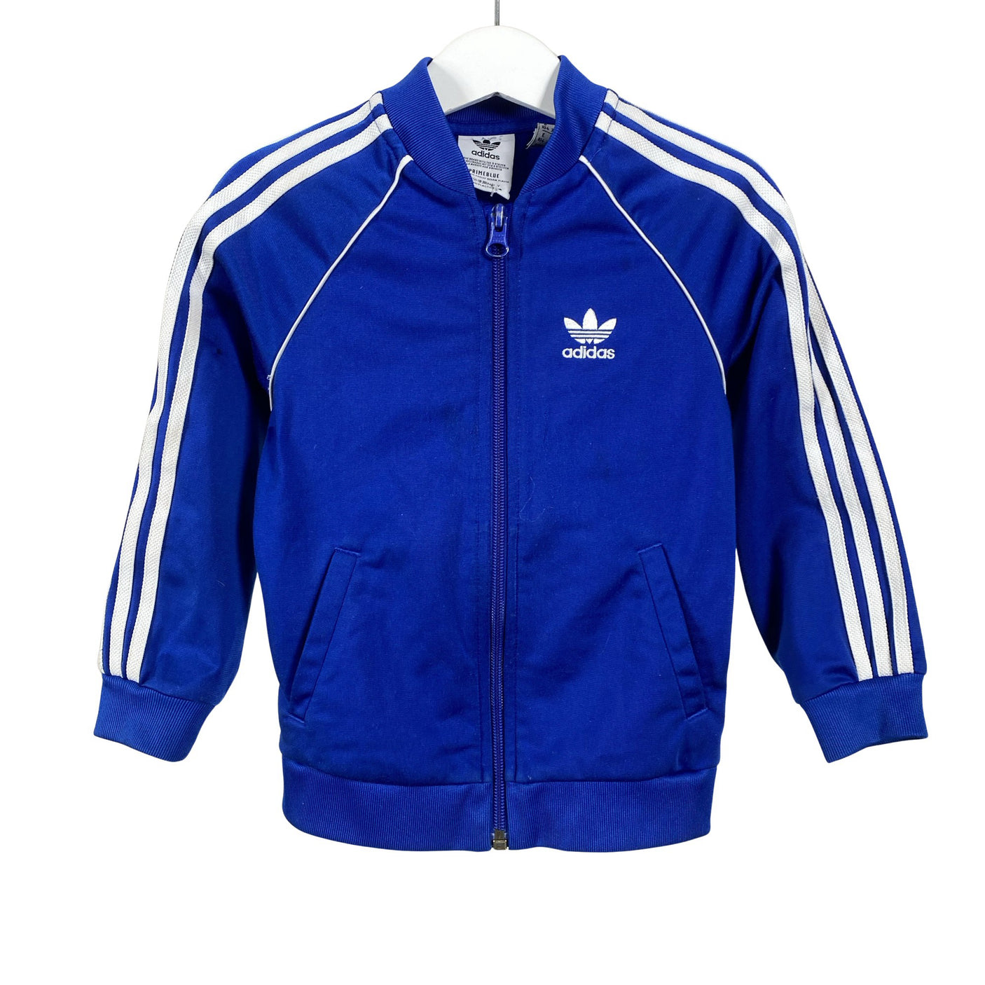 Unisex Adidas - Verryttelytakki, koko 98 - 104 - Sininen (1)
