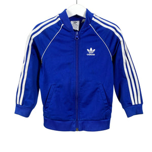 Unisex Adidas - Verryttelytakki, koko 98 - 104 - Sininen (1)