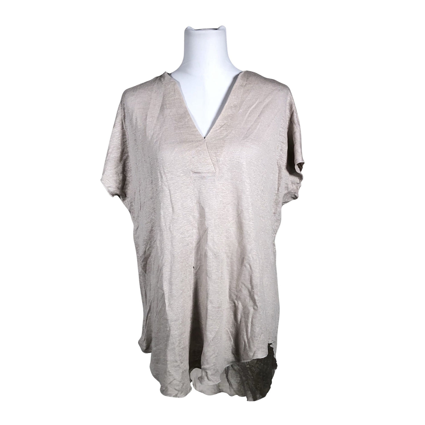 Naisten Bypias - T-paita, koko 40 - Beige (1)