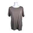 Naisten Calvin Klein Jeans - T-paita, koko 40 - Harmaa ()