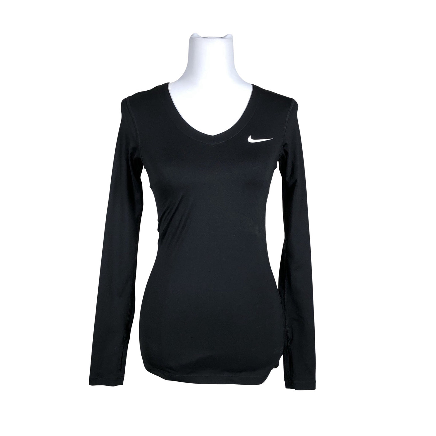 Naisten Nike - Urheilupaita, pitkät hihat, koko 36 - Musta (1)