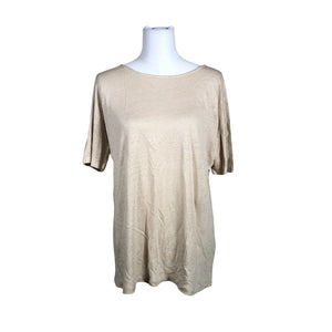 Naisten Marimekko - T-paita, koko 40 - Beige (1)