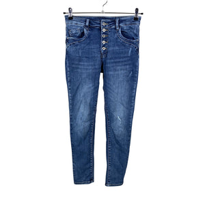 Naisten Perfect Jeans - Farkut, koko 36 - Sininen (1)
