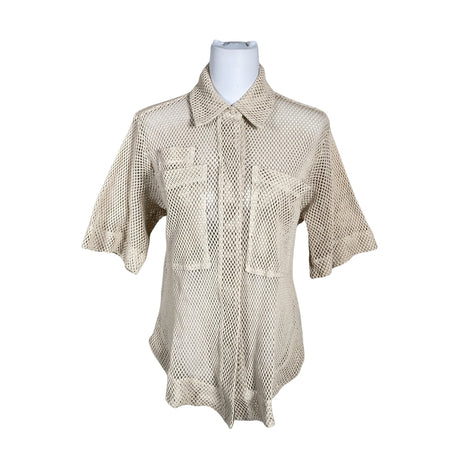 Naisten Copenhagen Muse - Kauluspaita, koko 36 - Beige ()