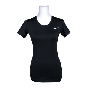 Naisten Nike - Urheilupaita, lyhyet hihat, koko 38 - Musta (1)