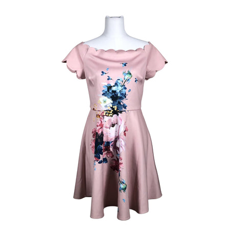 Naisten Ted Baker - Juhlamekko, koko 40 - Vaaleanpunainen ()
