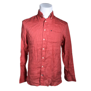 Miesten Tommy Hilfiger - Kauluspaita, koko S - Punainen (1)