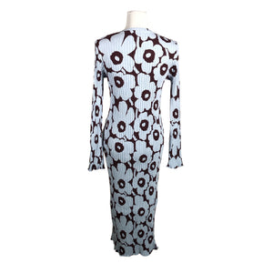 Naisten Marimekko - Trikoomekko, koko 40 - Vaaleansininen (2)