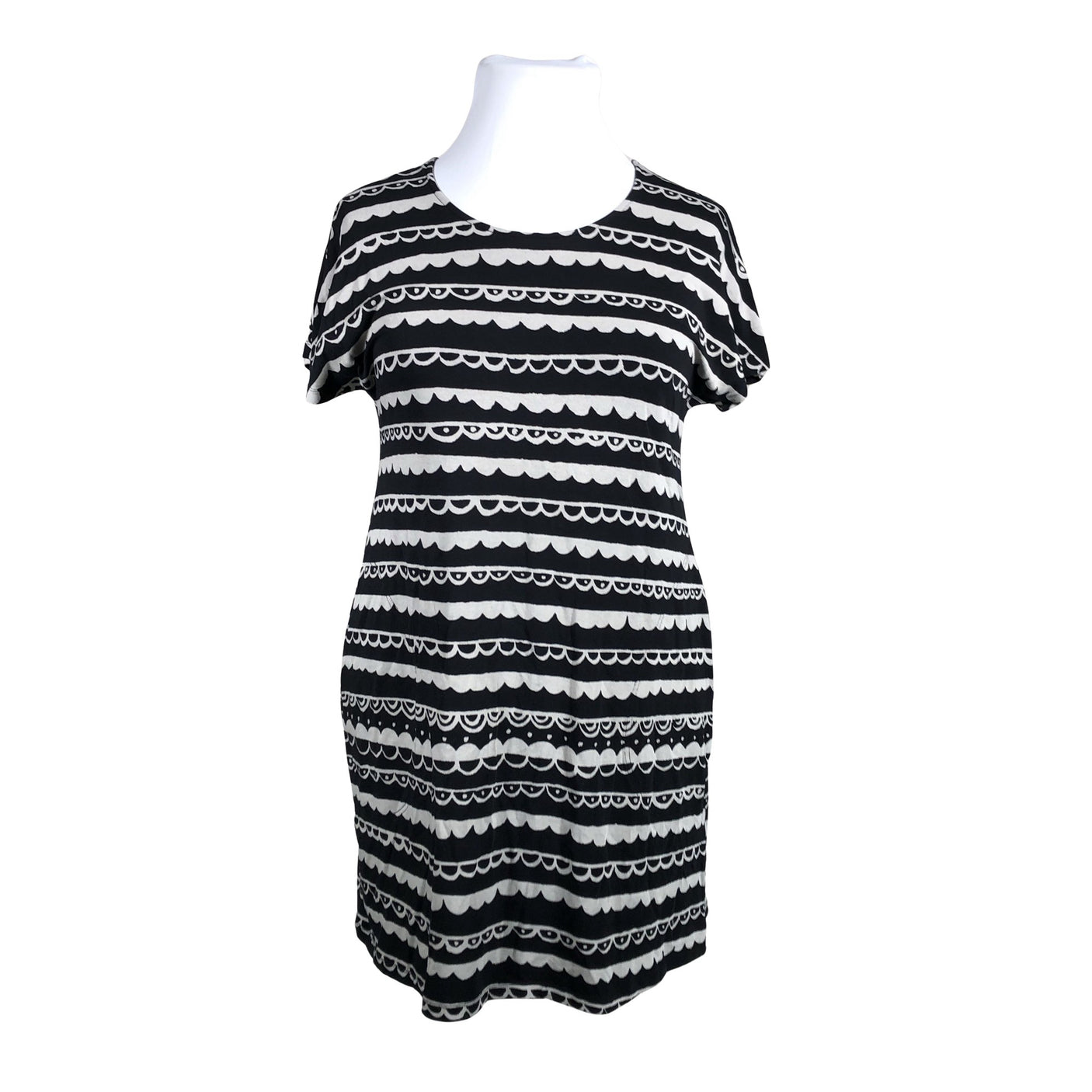 Naisten Marimekko - Trikoomekko, koko 40 - Musta (1)