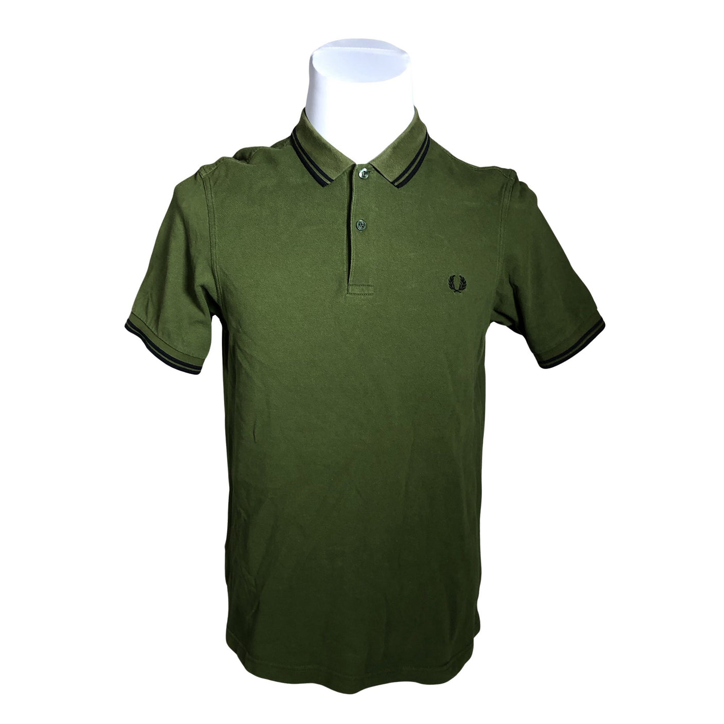 Miesten Fred Perry - Pikeepaita, koko L - Vihreä (1)