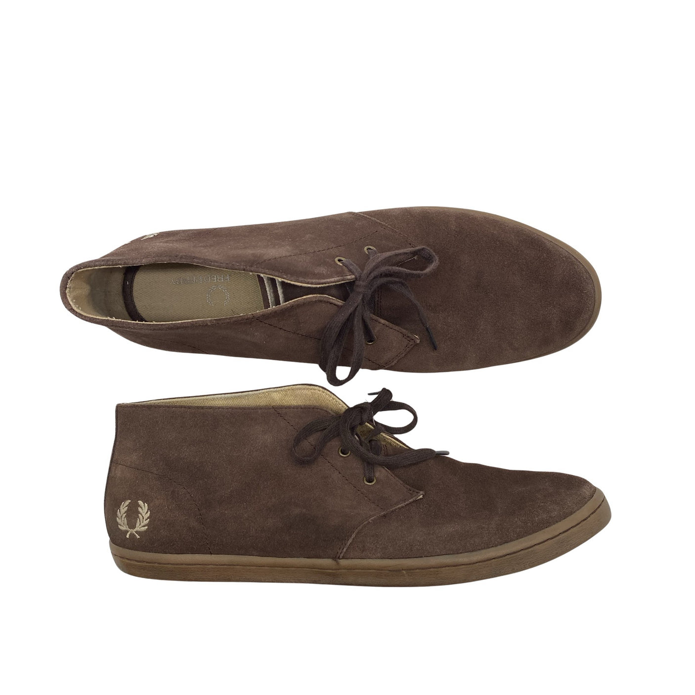 Miesten Fred Perry - Nilkkurit, koko 46 - Ruskea (1)