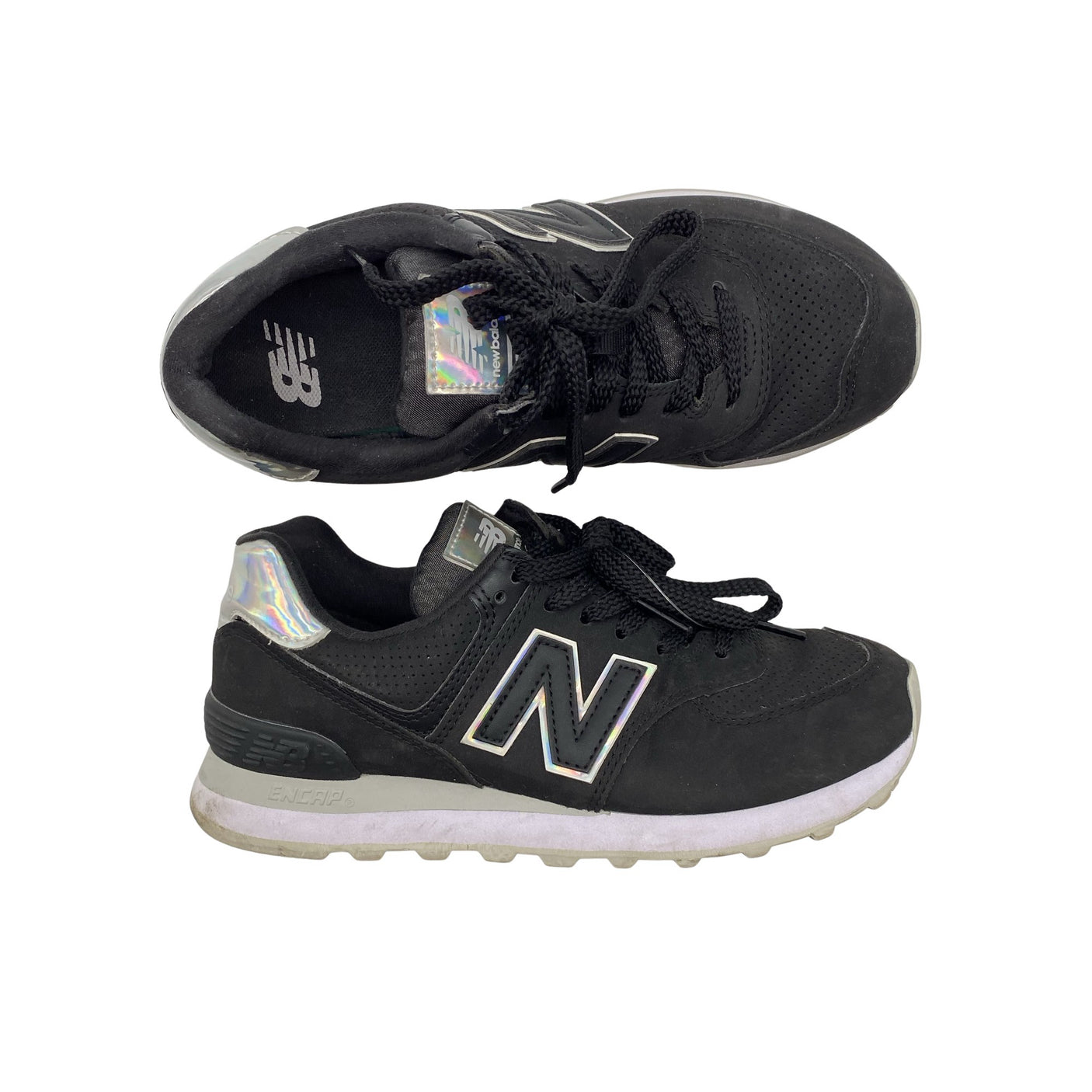 Naisten New Balance - Lenkkarit, koko 37 - Musta (1)