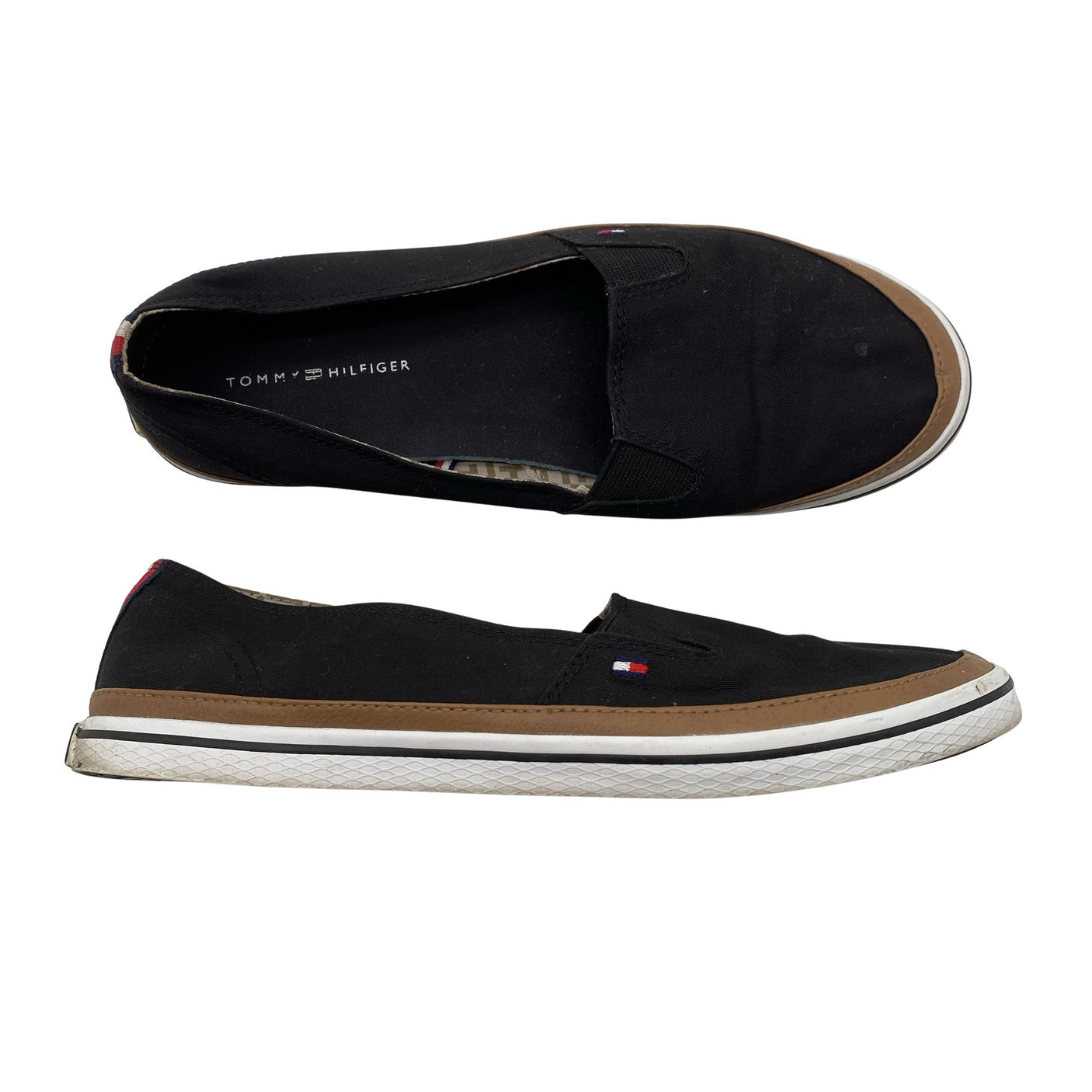 Naisten Tommy Hilfiger - Loaferit, koko 36 - Musta (1)