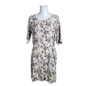 Naisten Saint Tropez - Sifonkimekko, koko 38 - Beige (1)