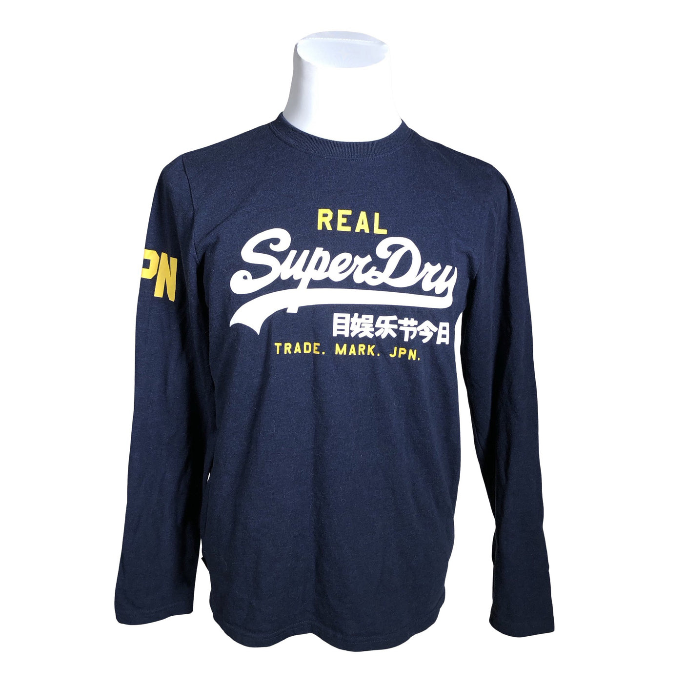 Miesten Superdry - Trikoopaita, koko M - Sininen (1)