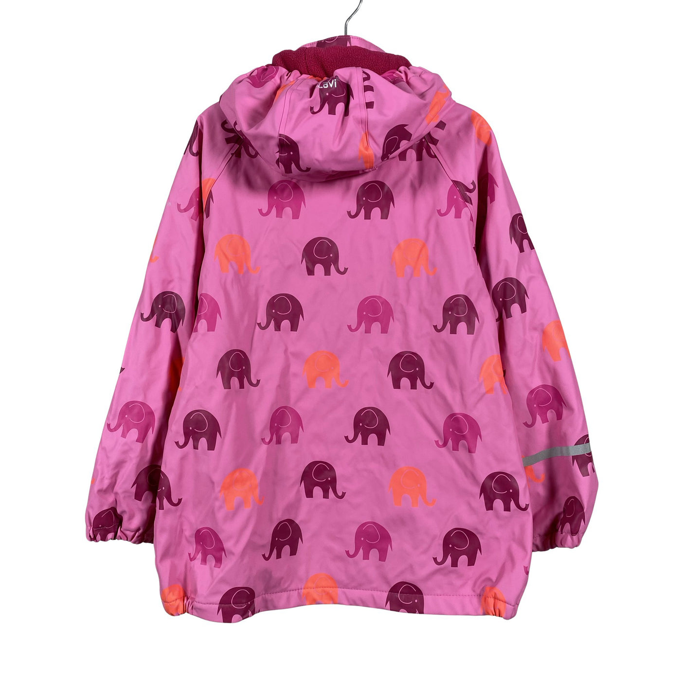 Tyttöjen CeLaVi - Sadetakki, koko 128 - 134 - Pinkki (2)