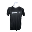 Miesten Craft - Urheilupaita, lyhyet hihat, koko M - Musta ()