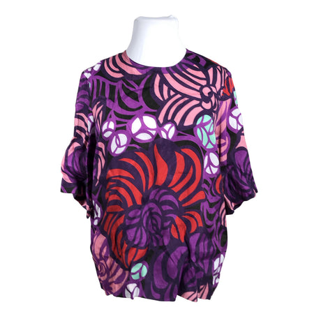 Naisten Marimekko - Lyhythihainen pusero, koko 44 - Violetti ()