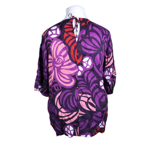 Naisten Marimekko - Lyhythihainen pusero, koko 44 - Violetti (3)