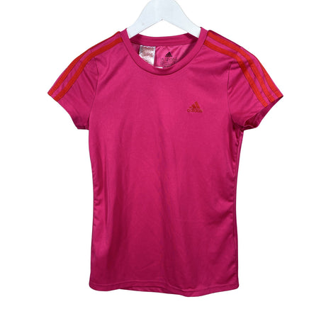 Tyttöjen Adidas - Urheilupaita, lyhyet hihat, koko 158 - 164 - Pinkki ()