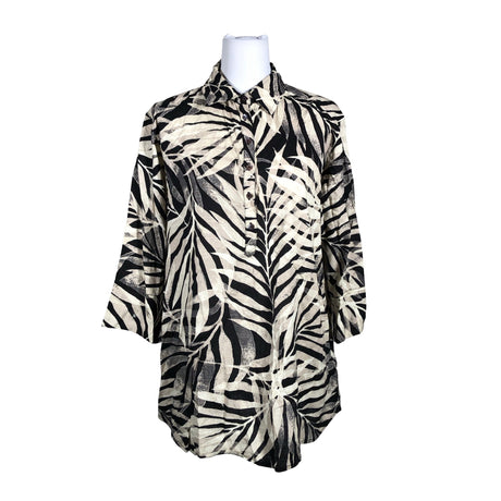 Naisten Jensen - Kangastunika, koko 38 - Beige ()