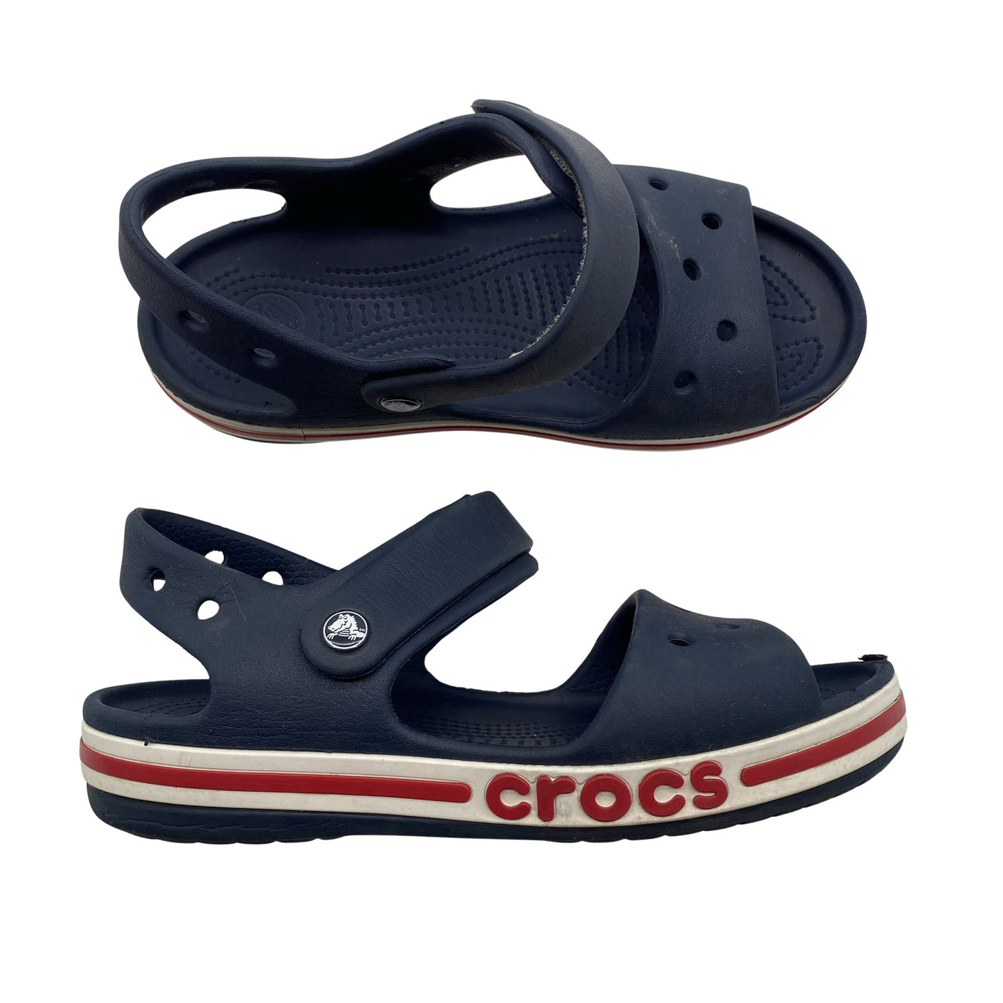 Unisex Crocs - Sandaalit, koko 34 - Sininen (1)