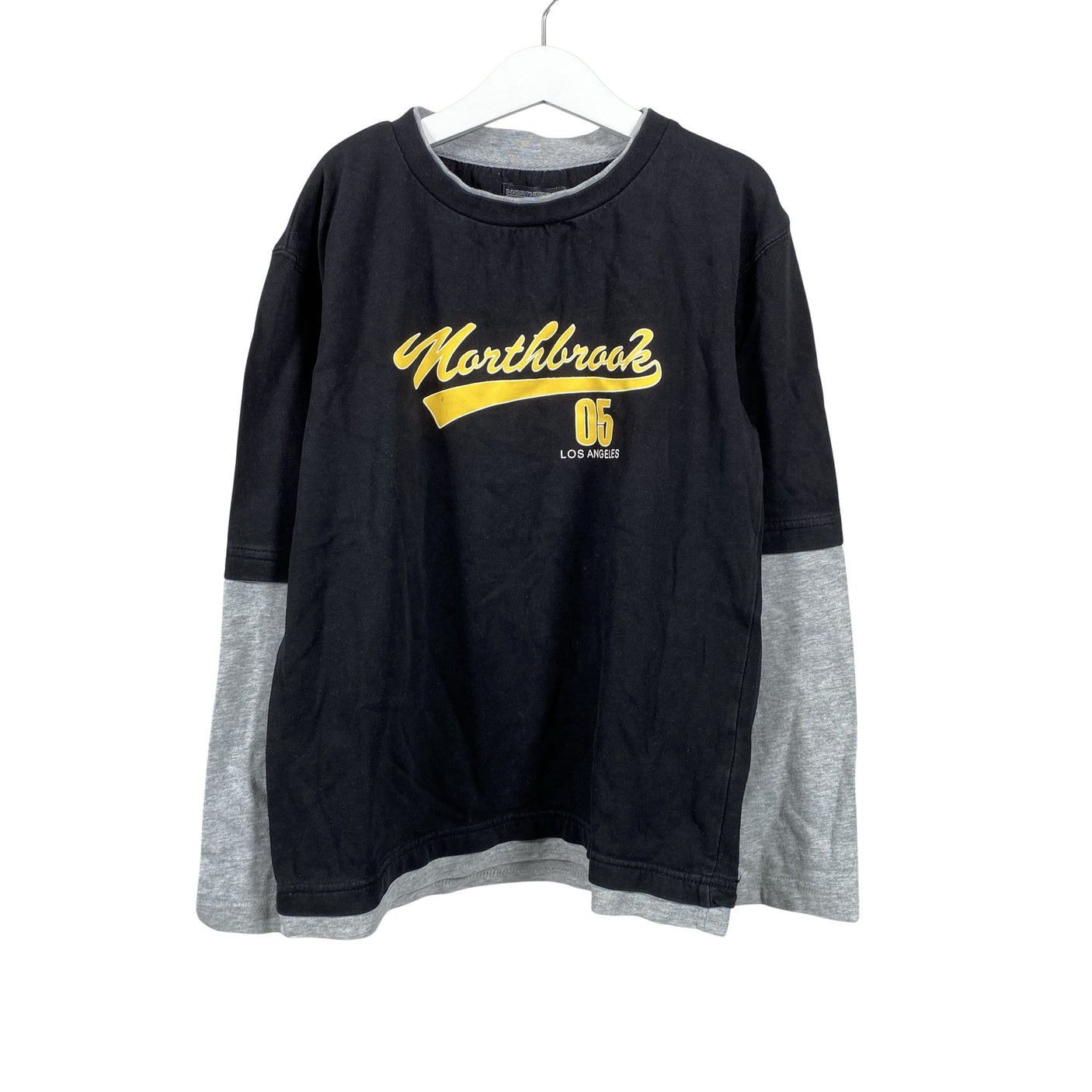 Poikien Northbrook Sports - Trikoopaita, koko 134 - 140 - Musta (1)