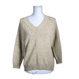 Naisten Massimo Dutti - Neulepaita, koko 34 - Beige ()