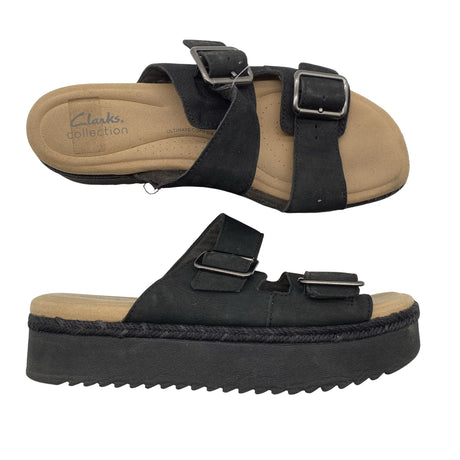 Naisten Clarks - Sandaalit, koko 41 - Musta ()