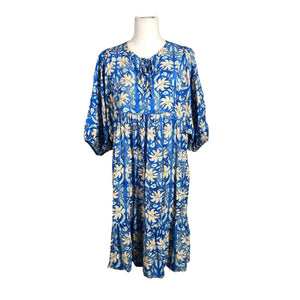 Naisten Bohemiana - Sifonkimekko, koko 38 - Sininen (1)