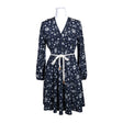 Naisten Tommy Hilfiger - Sifonkimekko, koko 36 - Sininen ()